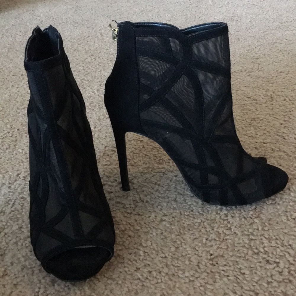 Jessica Simpson Mesh Panel Heels